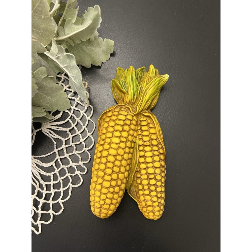 Ardco Dallas Vintage Ceramic Cobs of Corn 1950s Wall‎ Art 3D Japan As Is